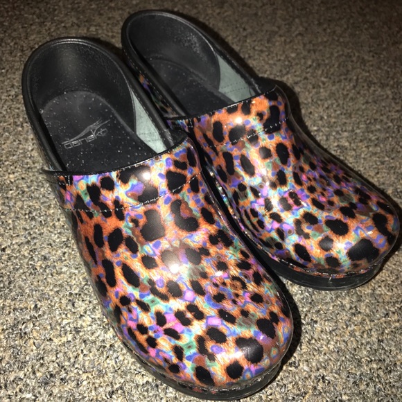 cheetah print dansko